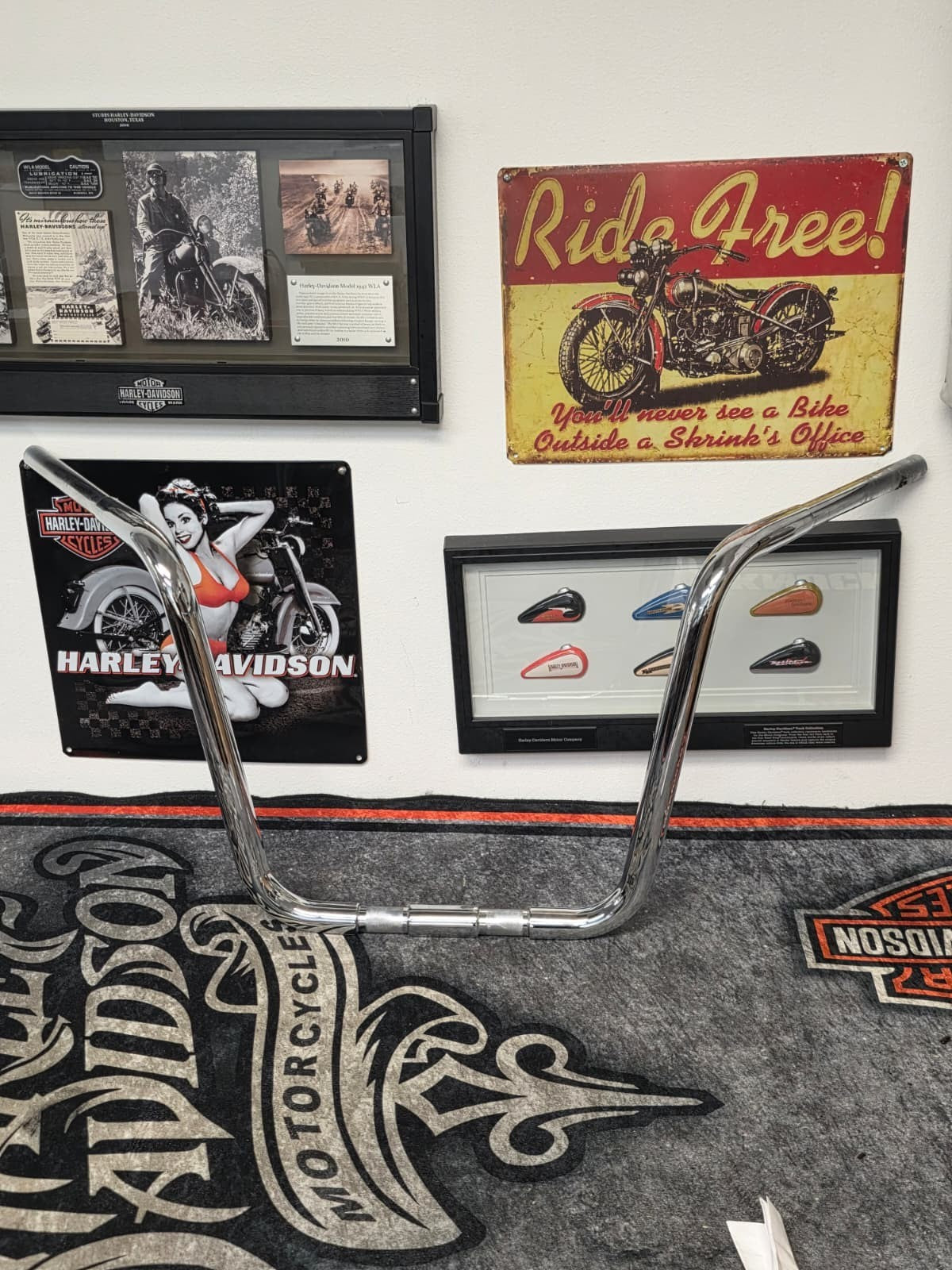 HarleyDavidson HERITAGE FLSTS, 97-2006  Wild . Chubby Ape Springer Handlebar KIT