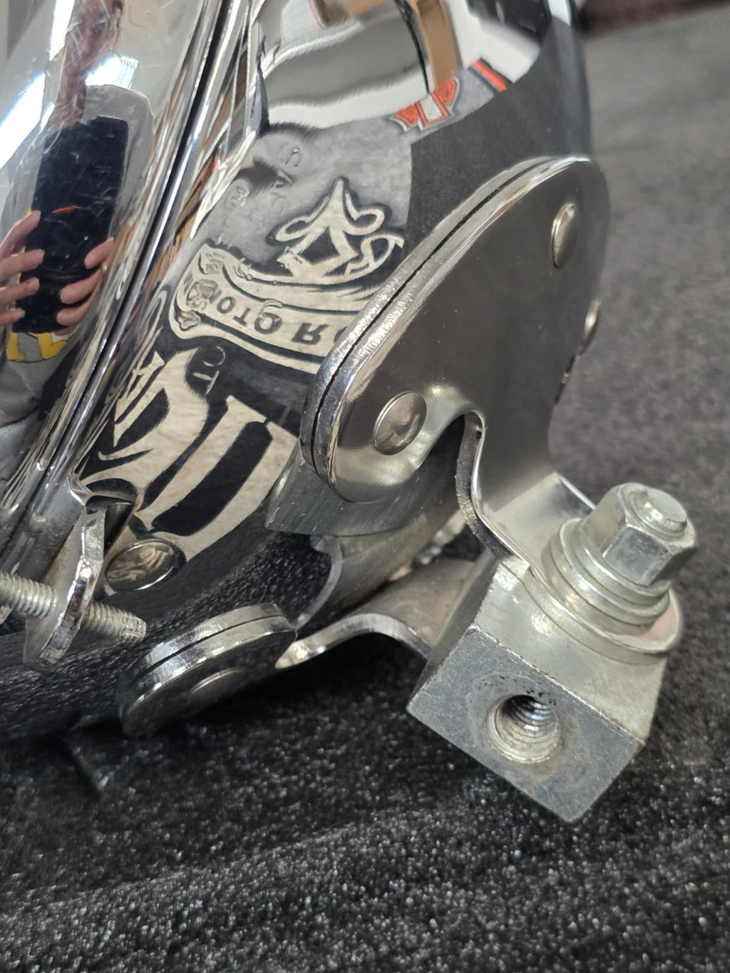 Vintage 7INCH  Round Headlamp for Harley Davidson