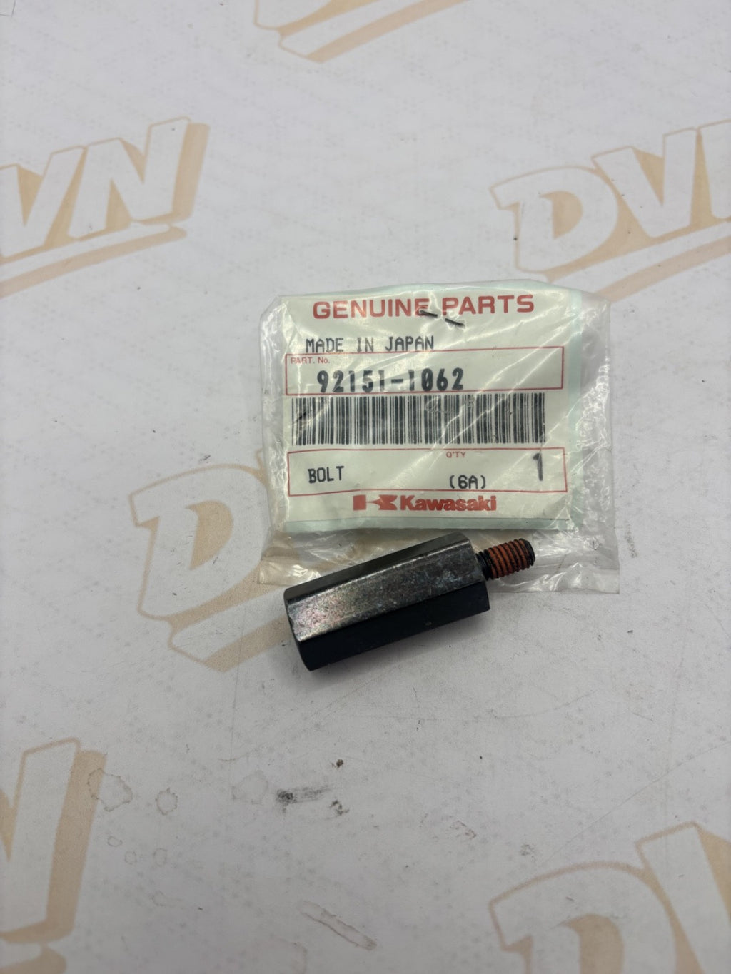 CRANKCASE COVER BOLT 92151-1062 1999 KAW VULCAN 1500