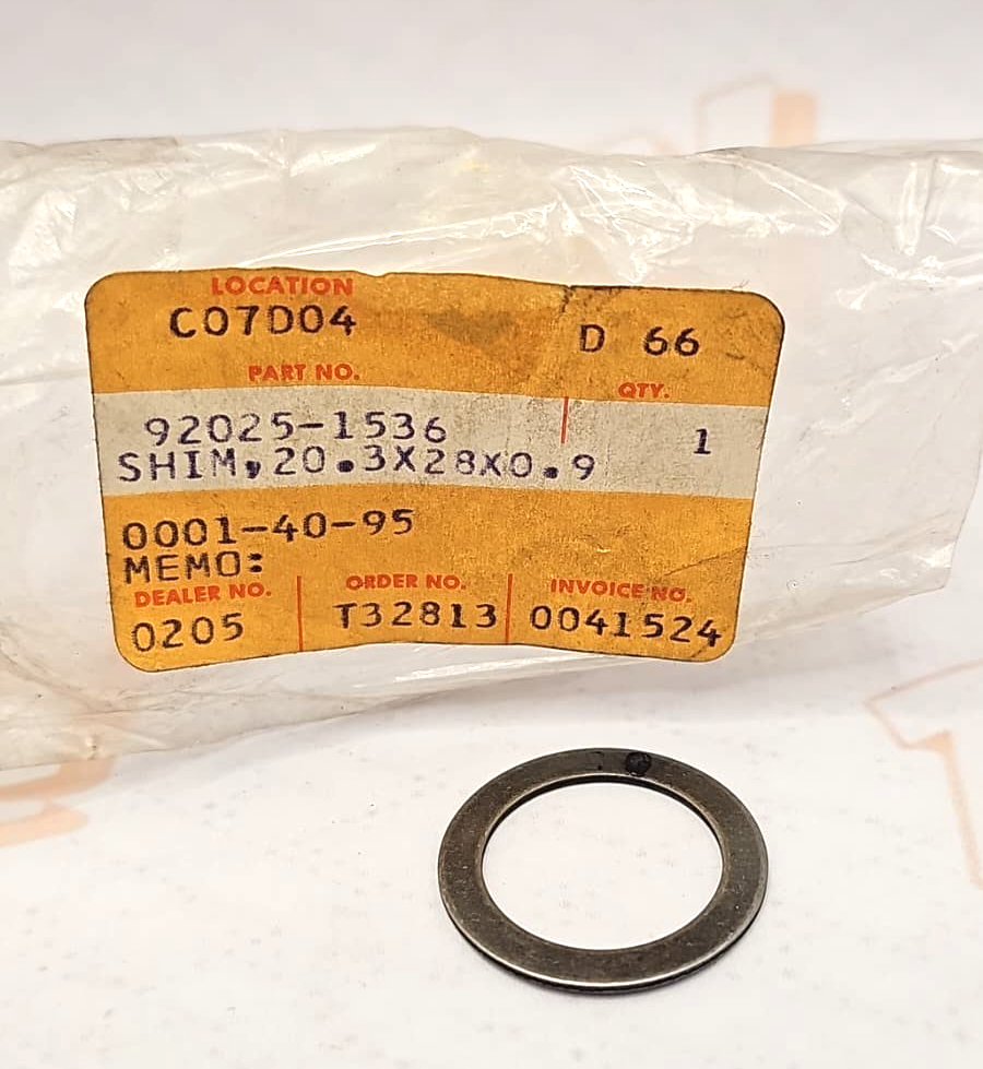 1 NOS Genuine Kawasaki Z1-R KZ 750 900 1000 Plain Washer Part OEM 92022-231 NEW