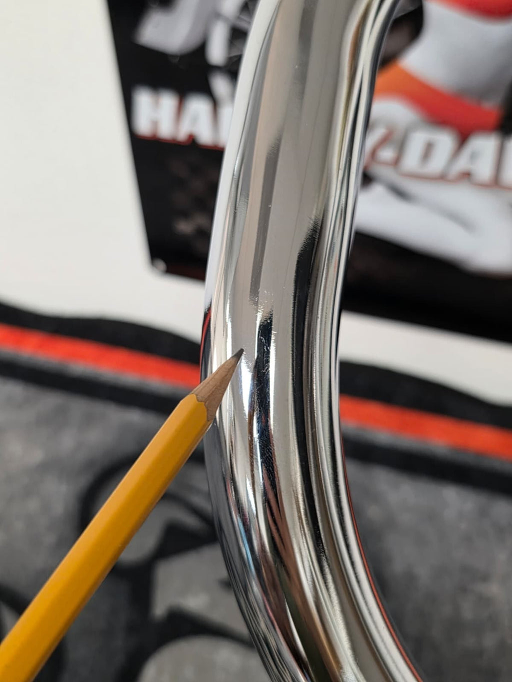 00-2003 Harley Softail Engine Guard Crash Cage Bar MUSTACHE CHROME OEM