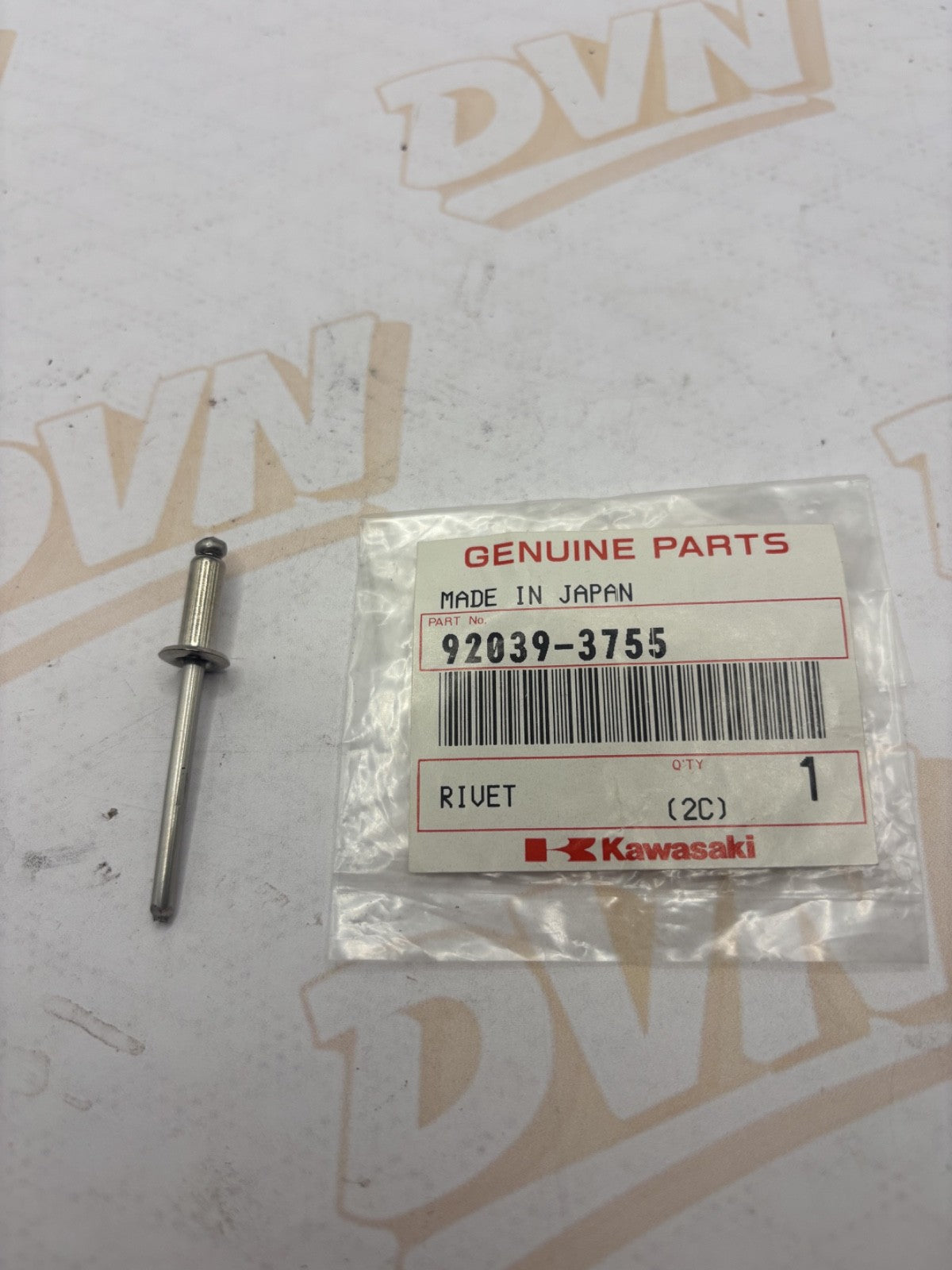Kawasaki Rivet, 92039-3755