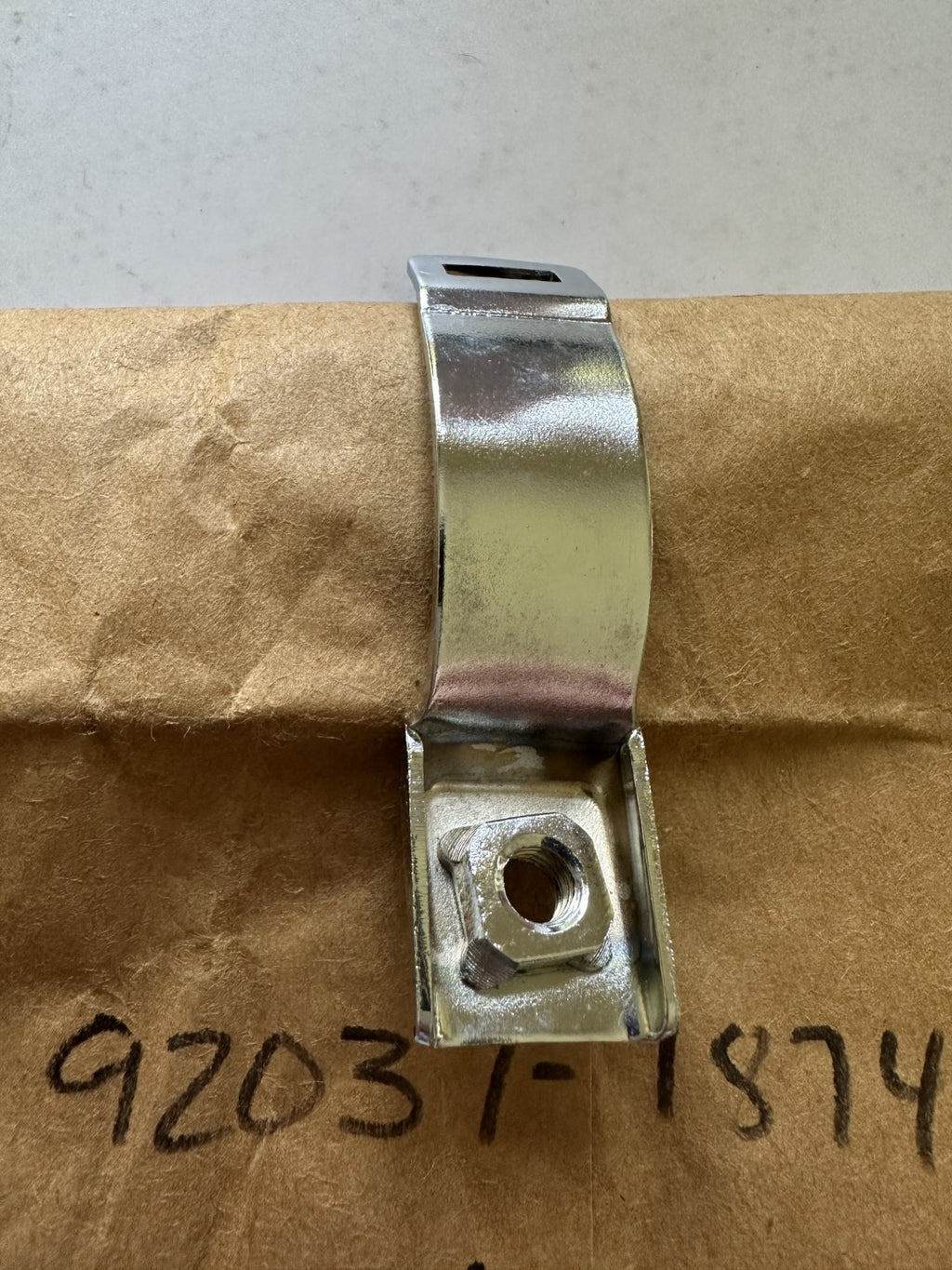 Kawasaki, NOS, VN1500, 1987-99, Clamp, # 92037-1874