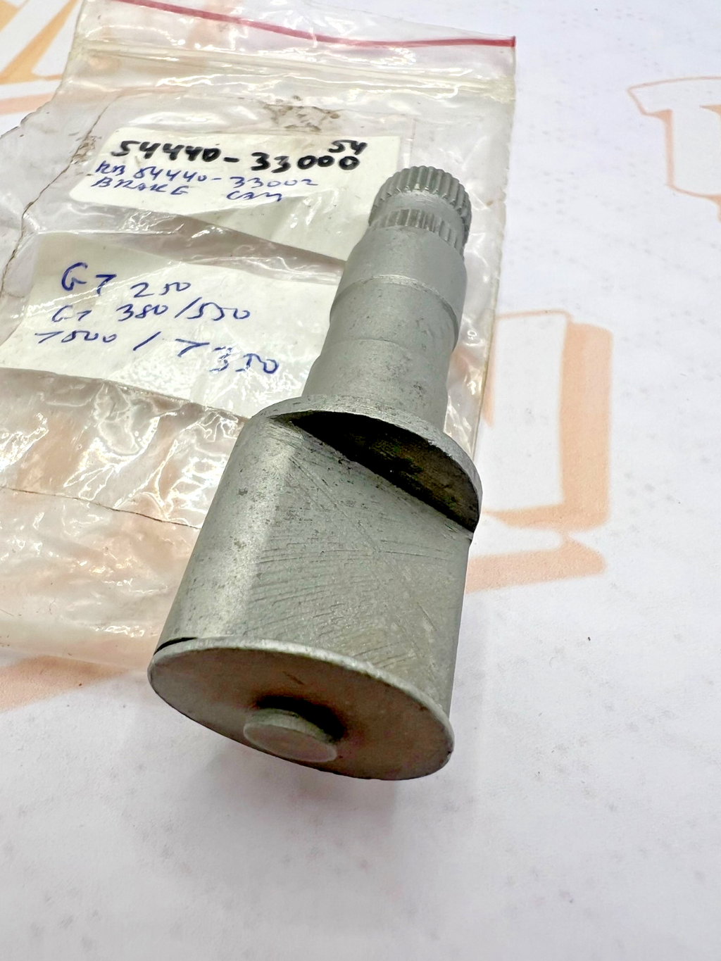 NOS OEM GENUINE SUZUKI T 500 FRONT BRAKE CAM 54440-33000