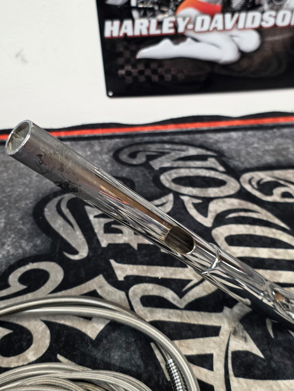 HarleyDavidson HERITAGE FLSTS, 97-2006  Wild . Chubby Ape Springer Handlebar KIT
