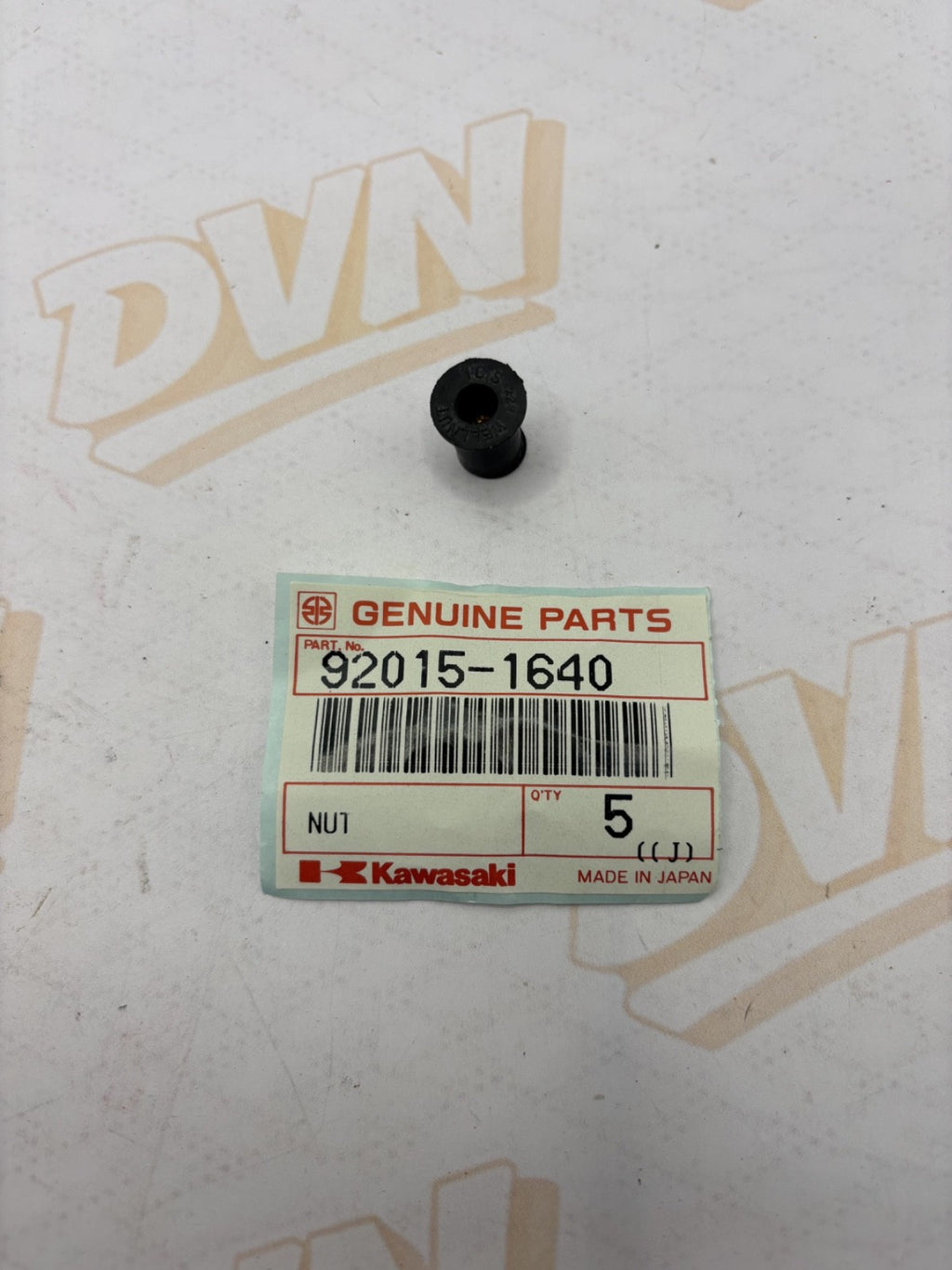 Kawasaki NOS NEW 92015-1640 Well Nut 5mm ZX ZX1100 ZX1000 ZX900 ZX750 ZX600