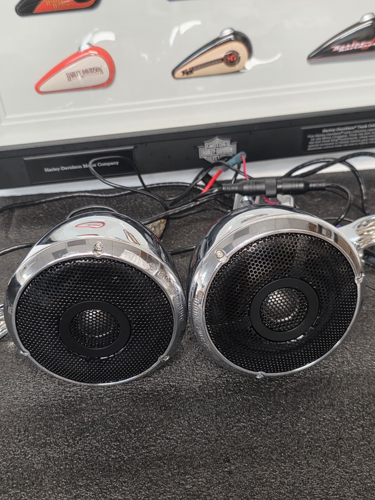 Harley-Davidson SOFTAIL  Boom Audio BT Amp/Spkr Expansion SPEAKERS