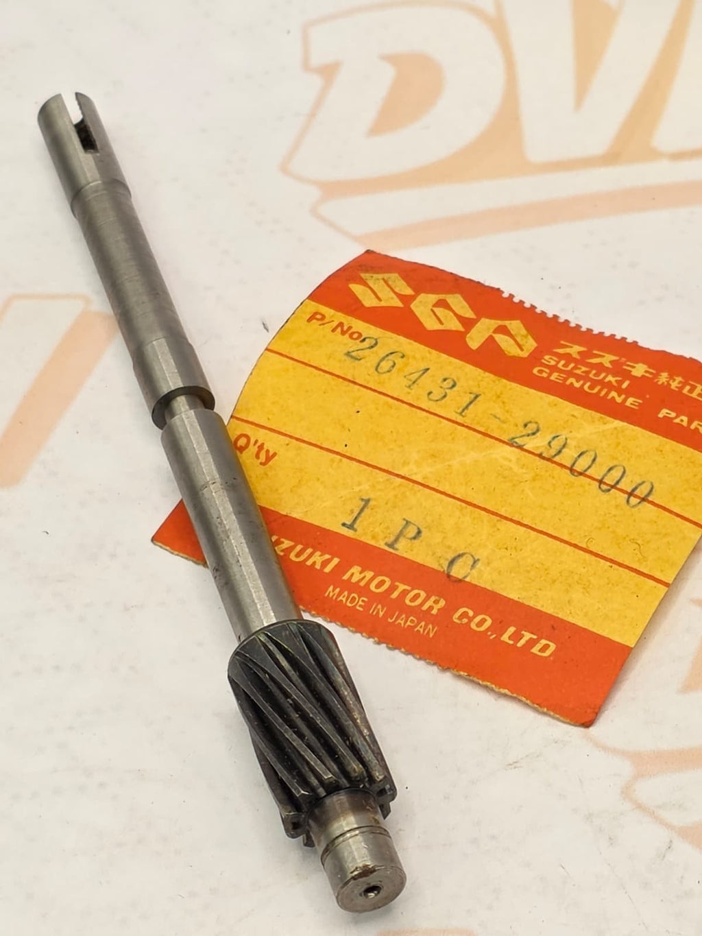 NOS NEW OEM ORIGINAL SUZUKI TS185 TACHOMETER DRIVEN GEAR 26431-29000