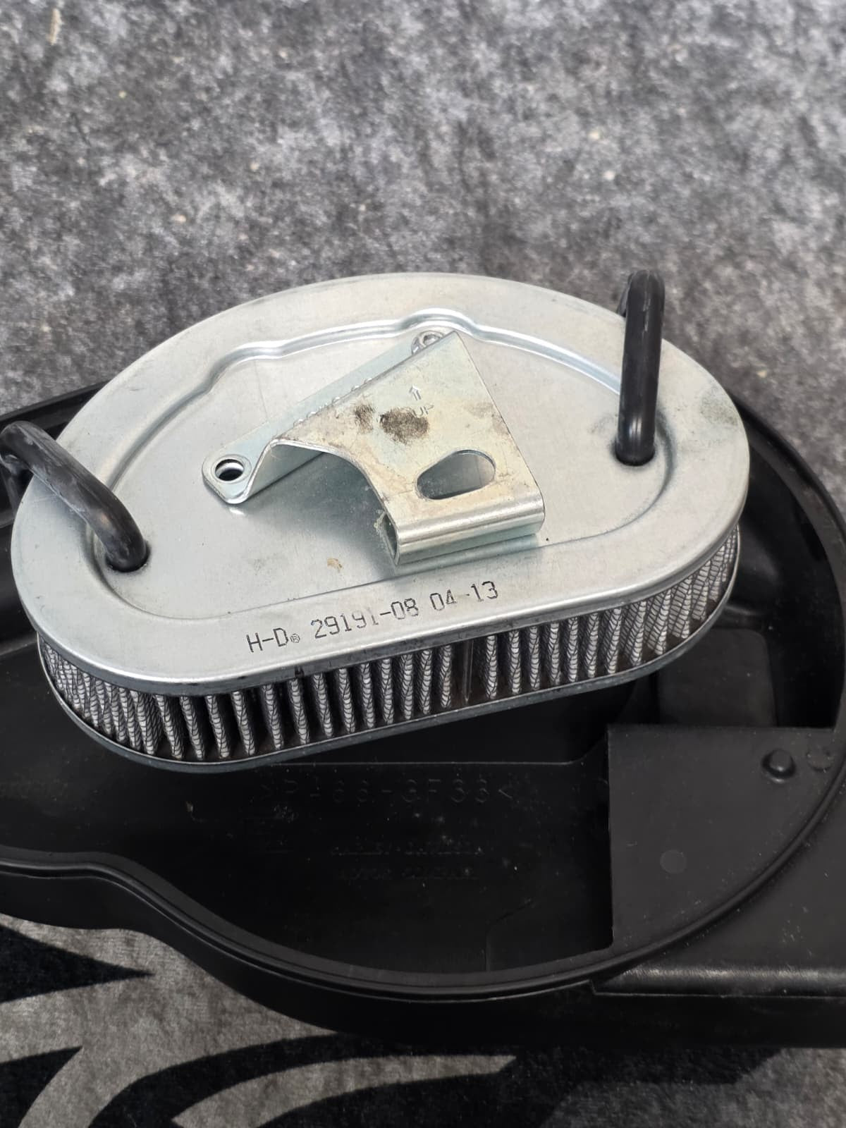 12-16 Harley Davidson Chrome 103 CI Dyna Switch Air Cleaner Cover TZ33 29182-08A