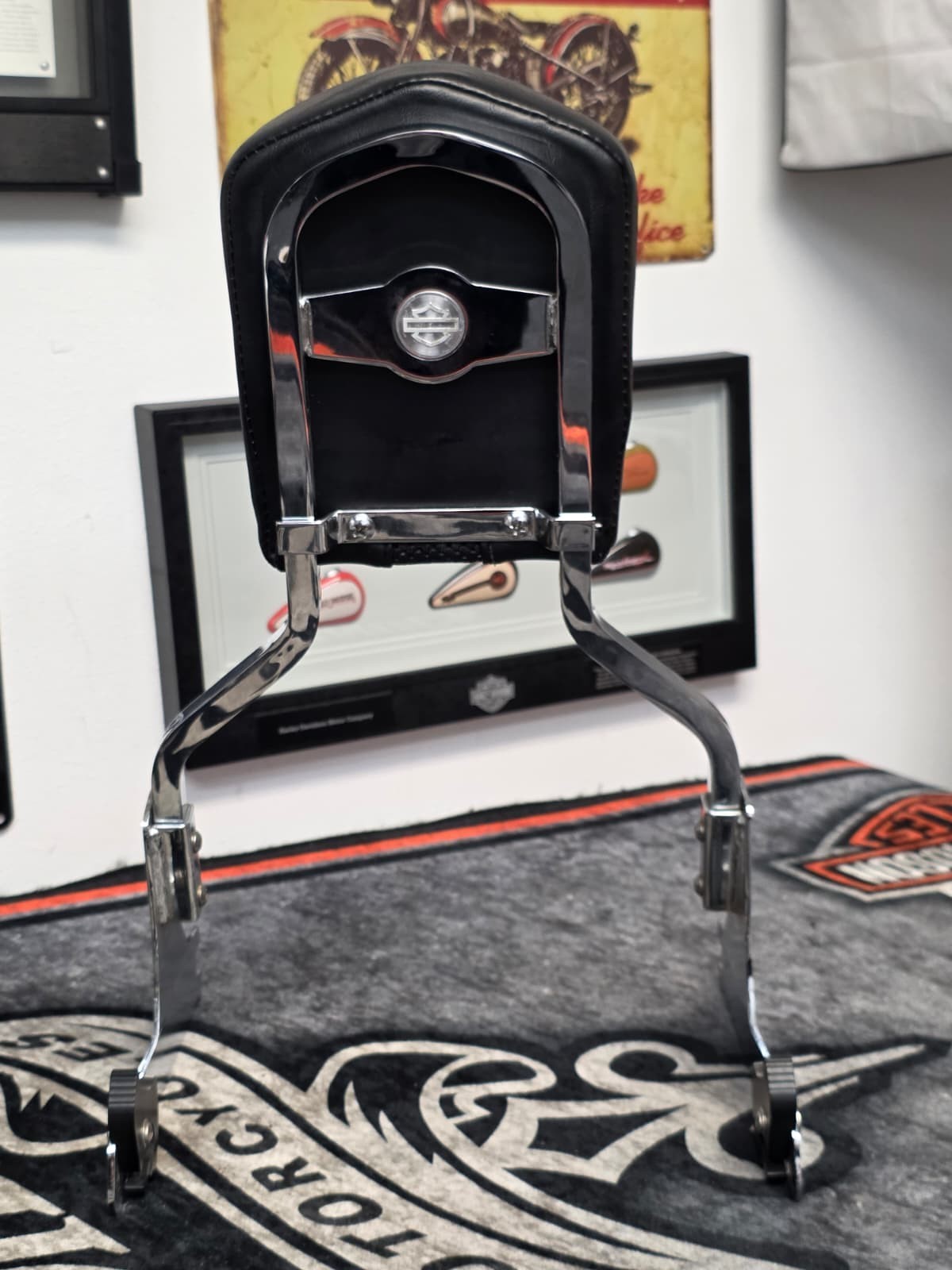 CVO SPRINGER 06-08 OR CROSS BONE Harley-Davidson Sissy Bar/Back Rest