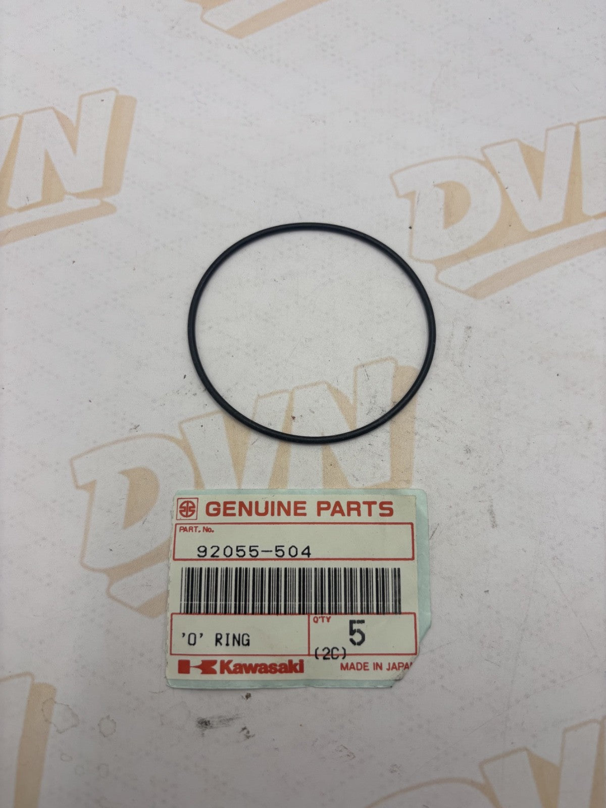 New OEM Kawasaki 92055-504 O-Ring NOS