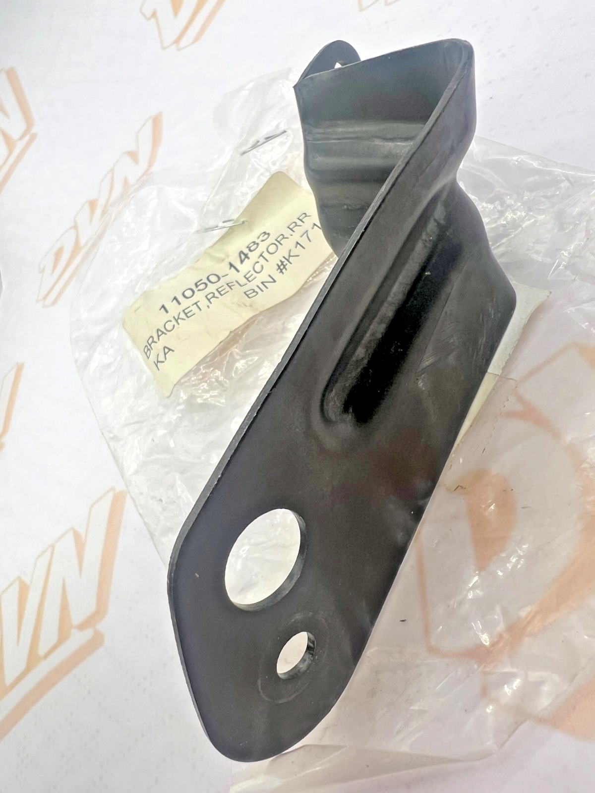 Kawasaki OEM Part 11050-1483 BRACKET,REFLECTOR,RR,
