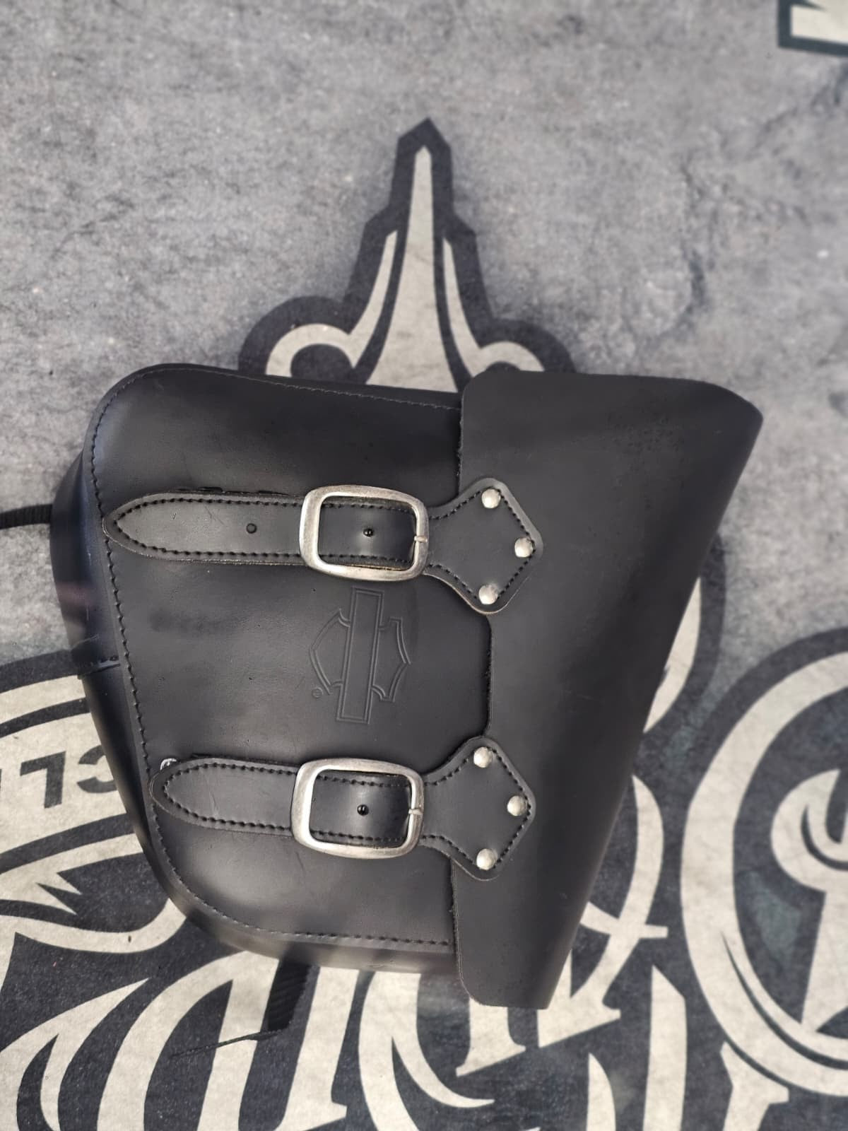 Harley Davidson Original Genuine Motorcycle Saddlebag Black