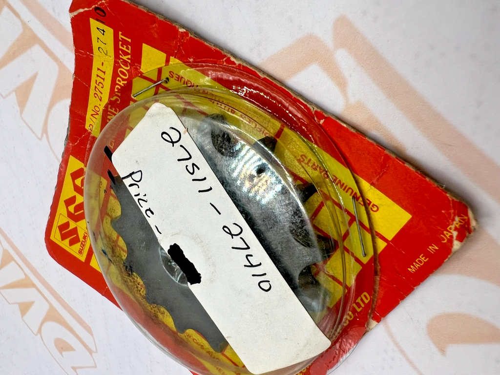 NOS Suzuki Front Engine Sprocket # 27511-27410 RM80 DS80  1977-1981
