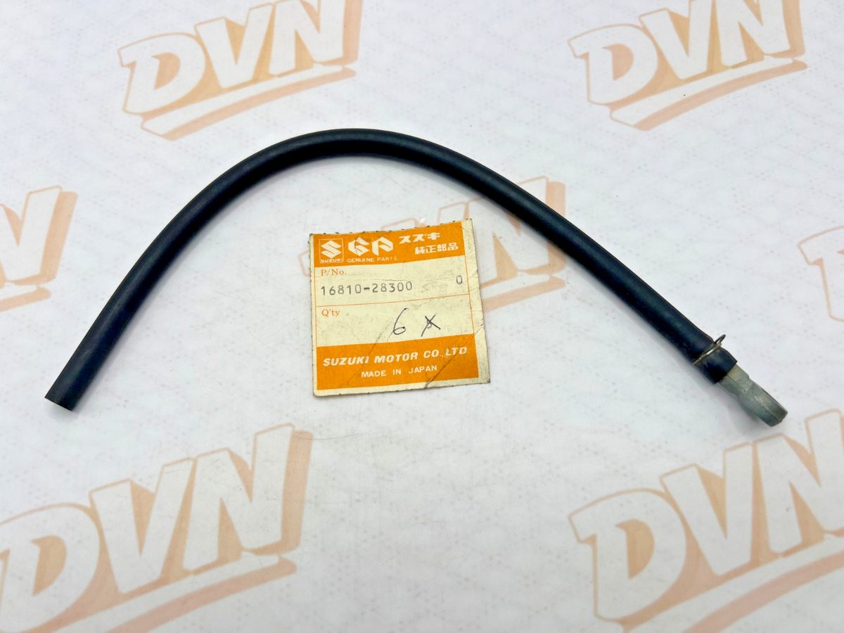 SUZUKI NOS OEM HOSE, OIL INLET. 16810-28300