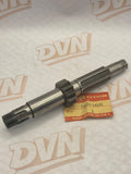 NOS 24121-14101 1981 RM125 X Suzuki 12T Transmission Countershaft / Clutch Shaft