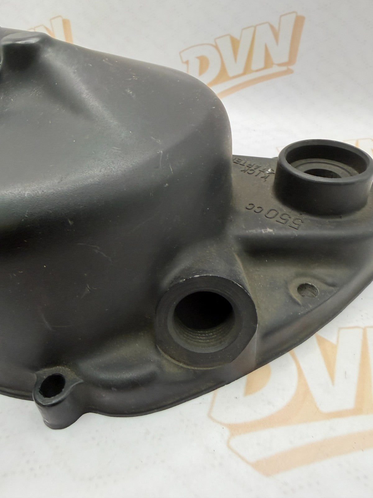 NOS 1975 Suzuki TC125 OEM Clutch Cover Engine Side Cover Assy 11300-28860