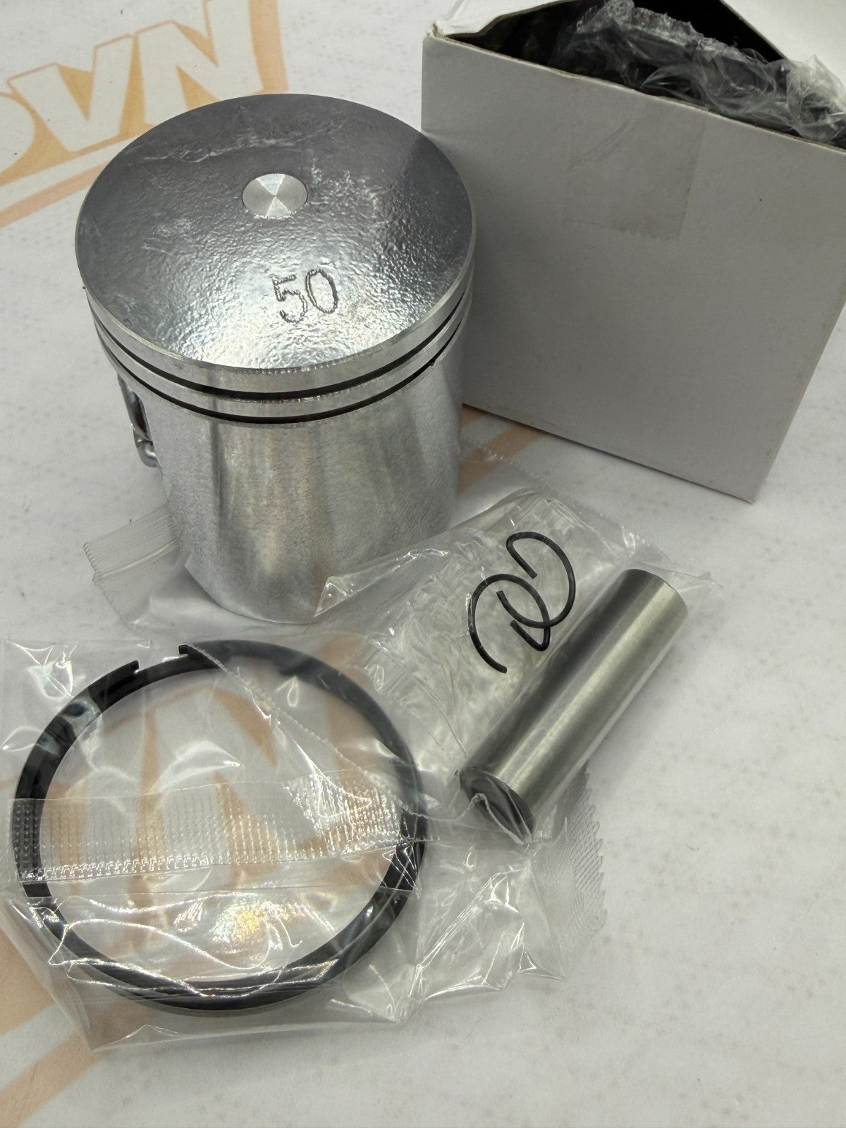 Suzuki TS100 TC100 49.50mm 0.50 MM OVERSIZE PISTON AND RING SET 1973-1977