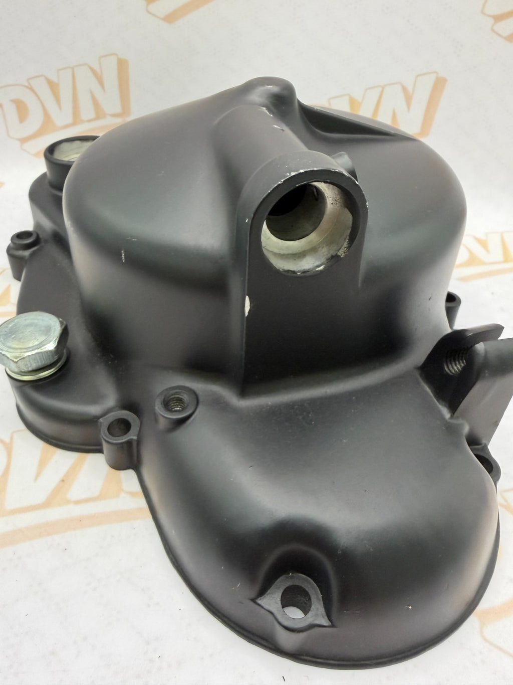NOS 1975 Suzuki TC125 OEM Clutch Cover Engine Side Cover Assy 11300-28860