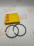 NOS 1970 Suzuki TS90 TC90 Piston Ring Set 2nd Oversize 1.0 Flat Type 12140-25720
