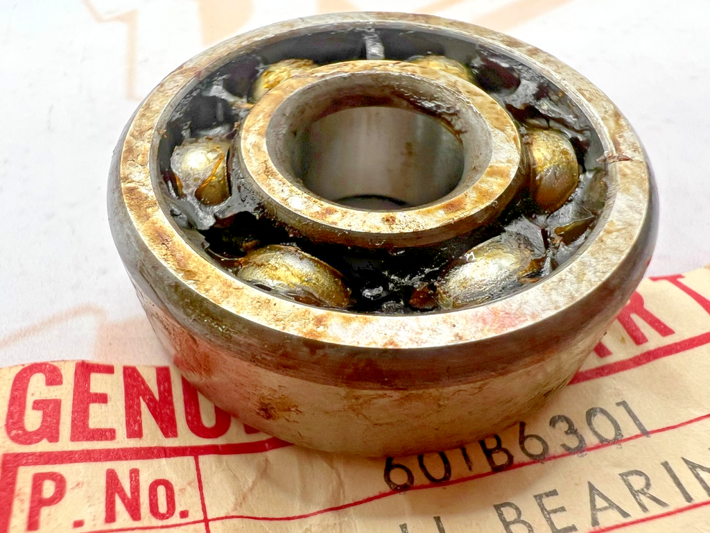 Kawasaki 601B6301 OEM NOS Bearing, AR C2 F6 F7 G3 KD KE KH KL KM KS KT
