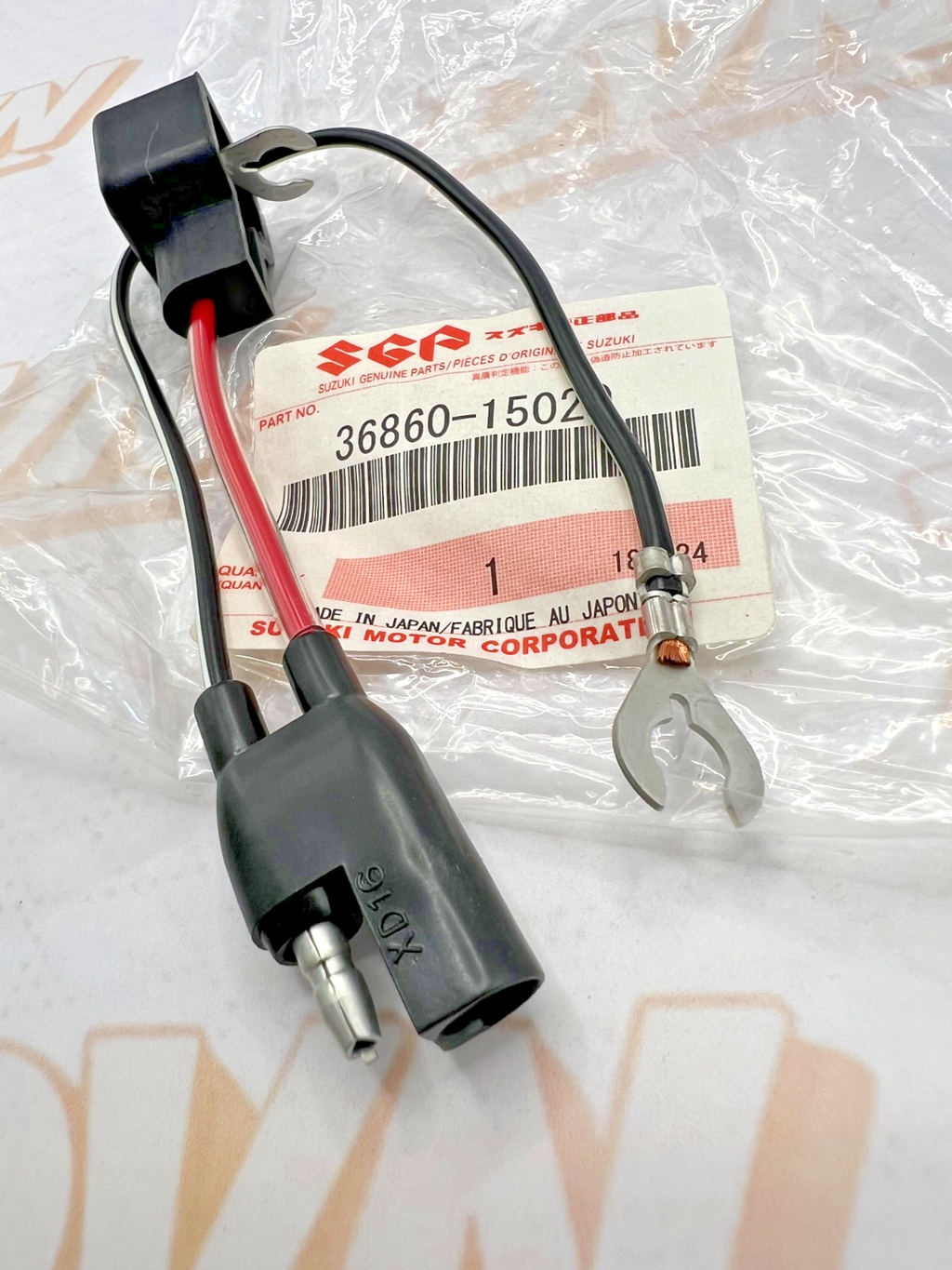 NOS Suzuki Battery Cable Lead Wire 36860-15020 T500 T 500 TITAN Hustler Sebring