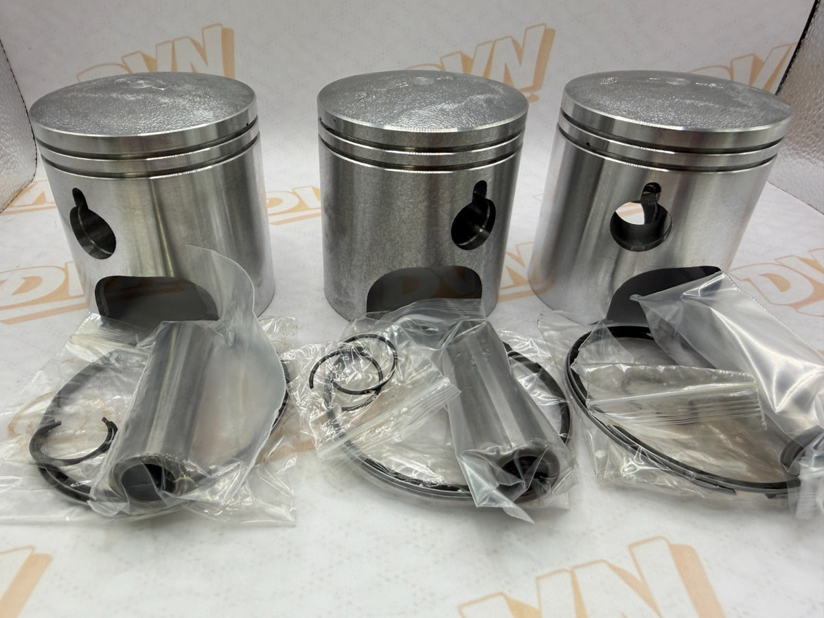 Suzuki 1972-1977 GT750 PISTON AND RING SET  70.5 mm 0.5mm Oversize