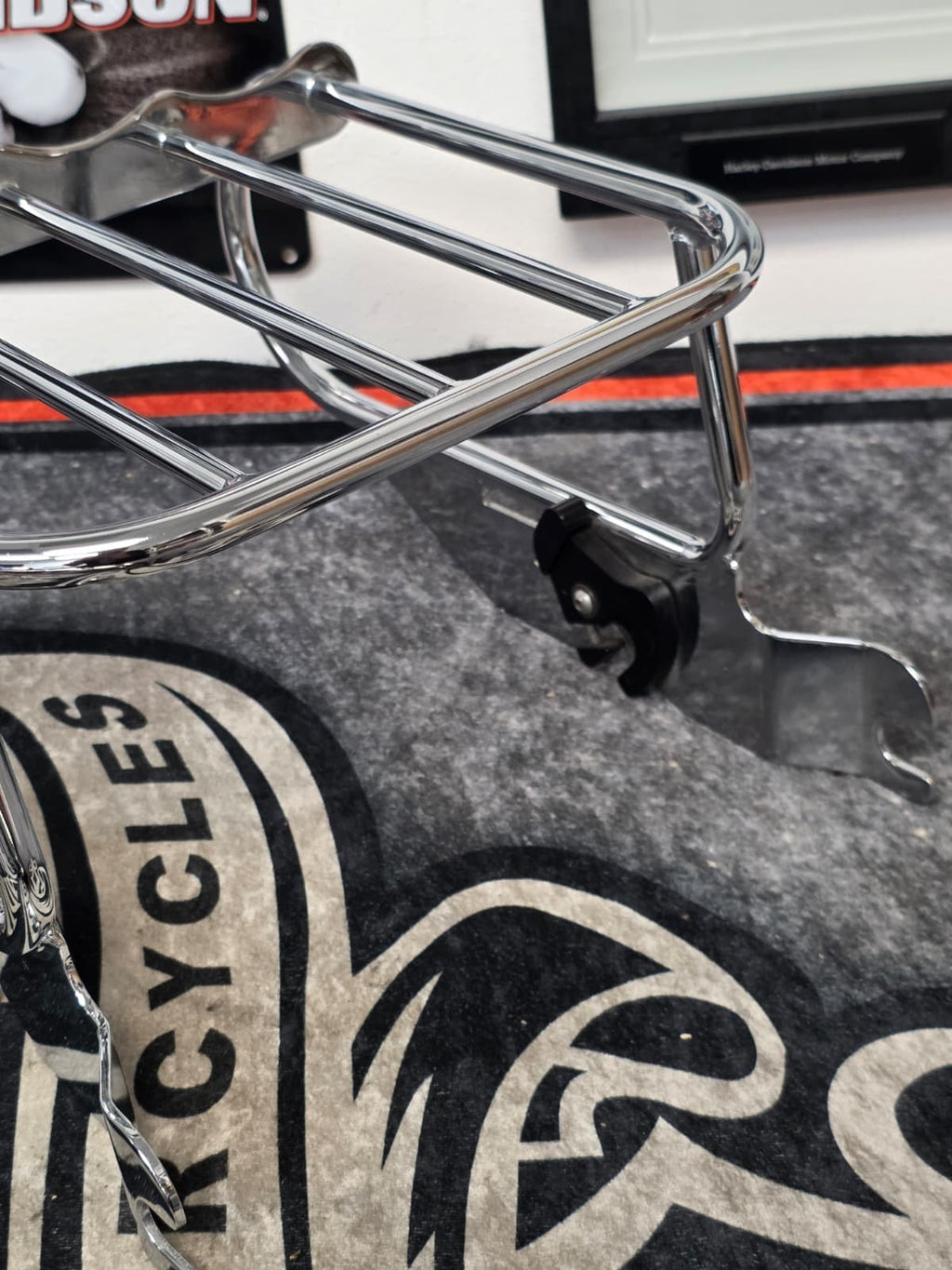 Harley Heritage Springer - FLSTS - Quick Release 2 UP Luggage Rack