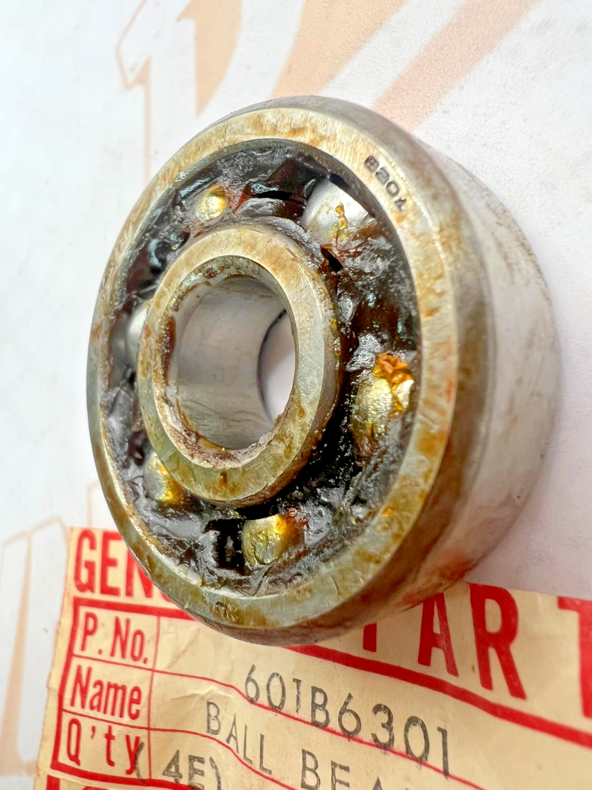 Kawasaki 601B6301 OEM NOS Bearing, AR C2 F6 F7 G3 KD KE KH KL KM KS KT