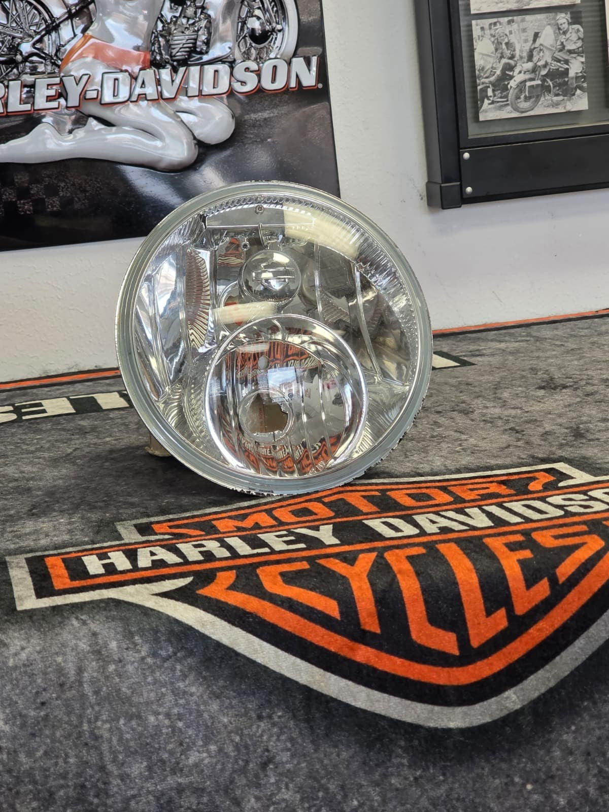 2009-2021 OEM Harley-Davidson 7" Touring Dual Halogen Headlight