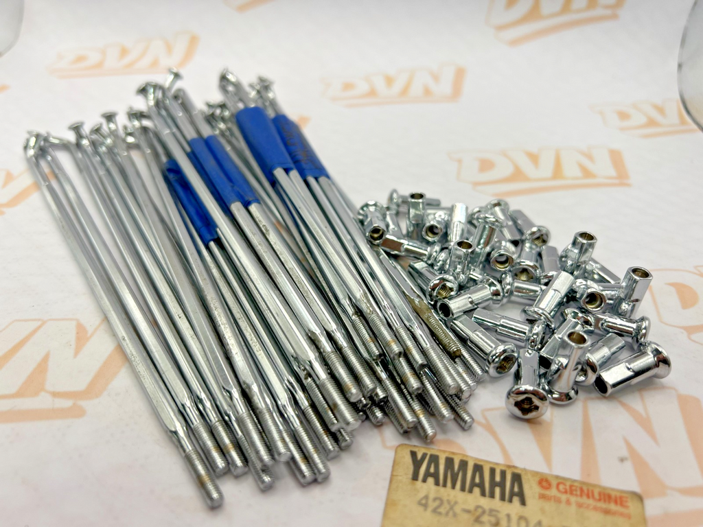 New Genuine Yamaha 42X-25104-00 Spoke Set, Front, 42X-25104-00-00