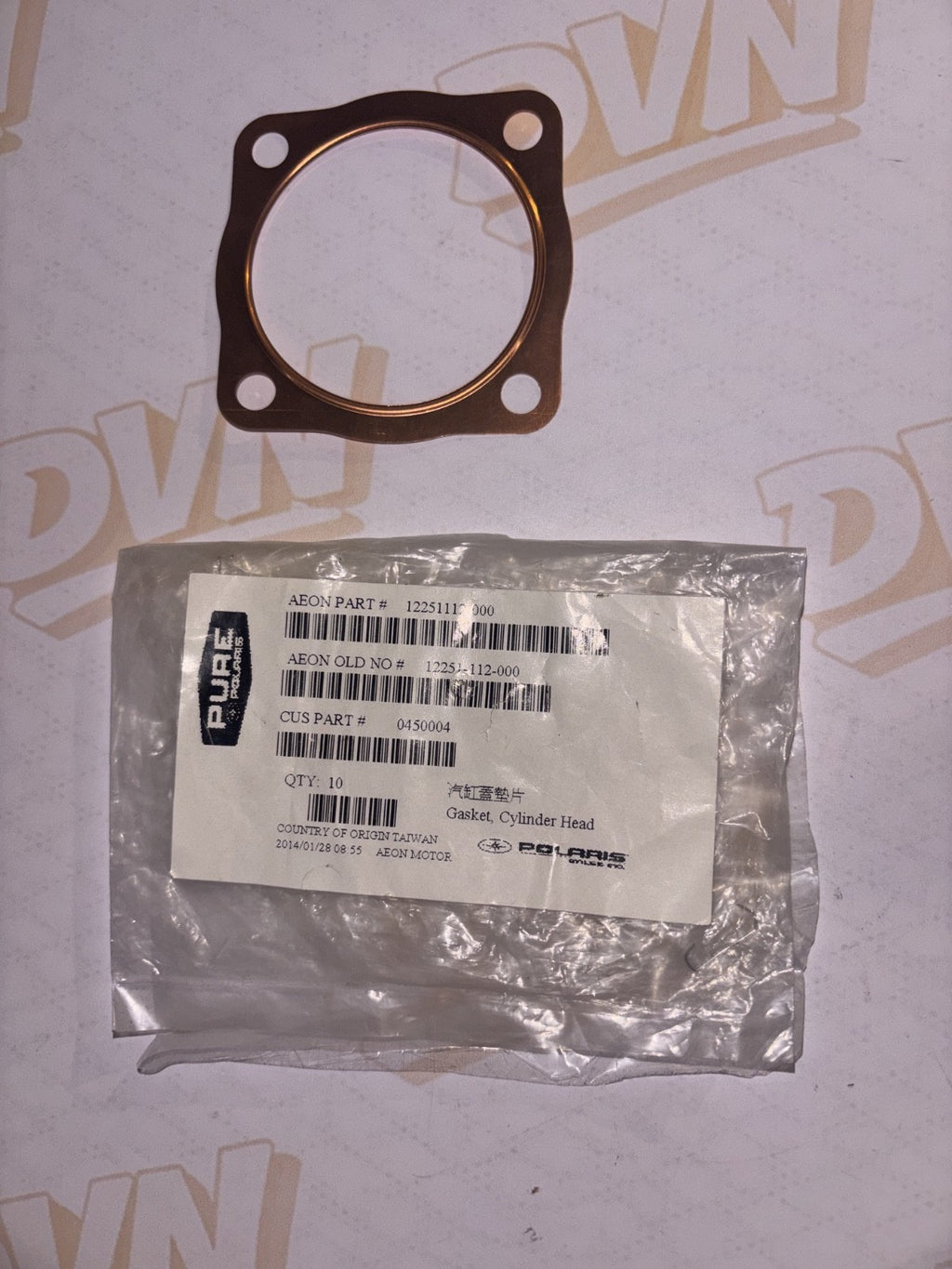 New OEM Polaris 0450004 Cylinder Head Gaskets