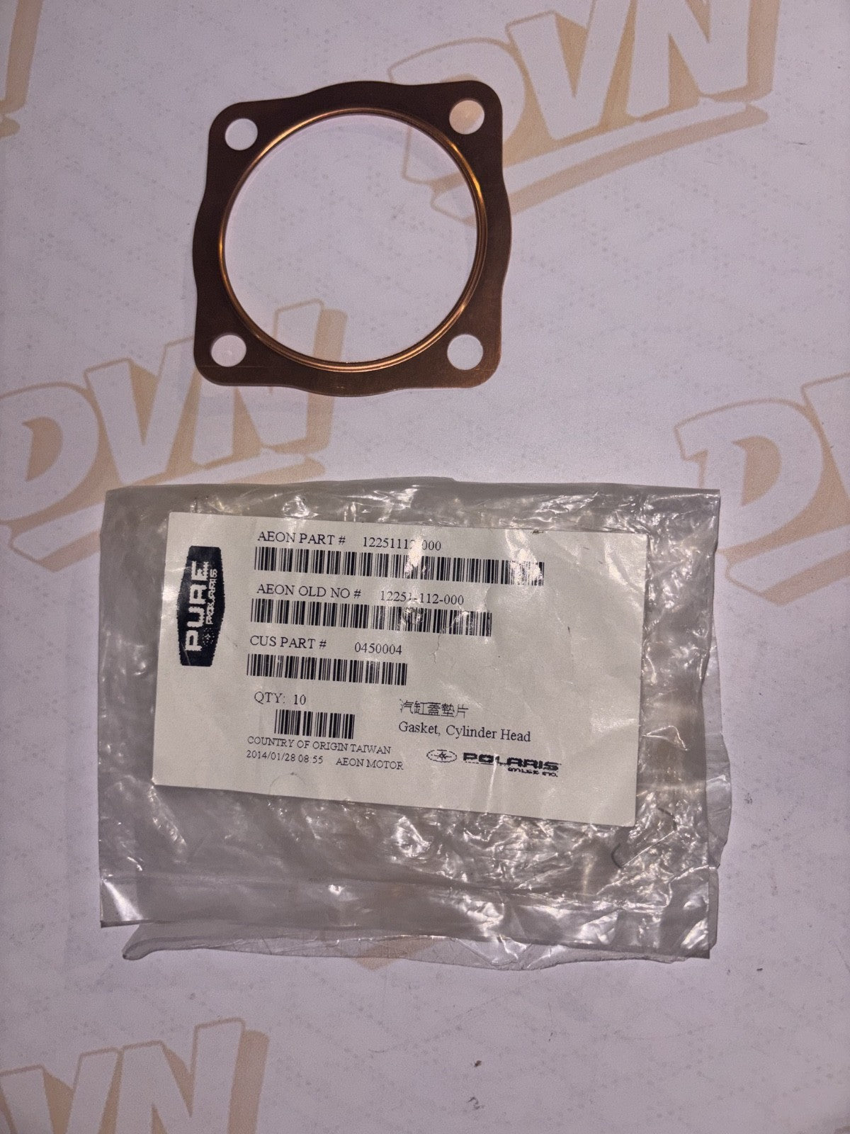 New OEM Polaris 0450004 Cylinder Head Gaskets