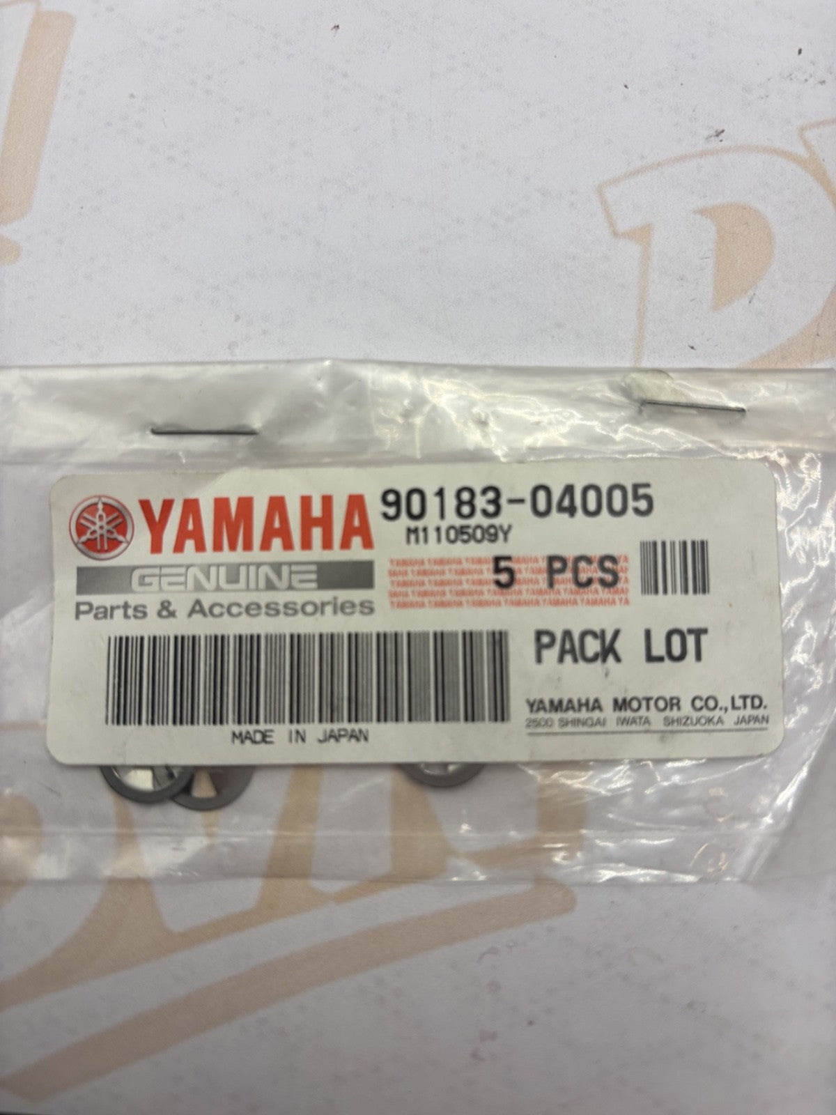 New OEM Yamaha 90183-04005-00 Spring Nut NOS